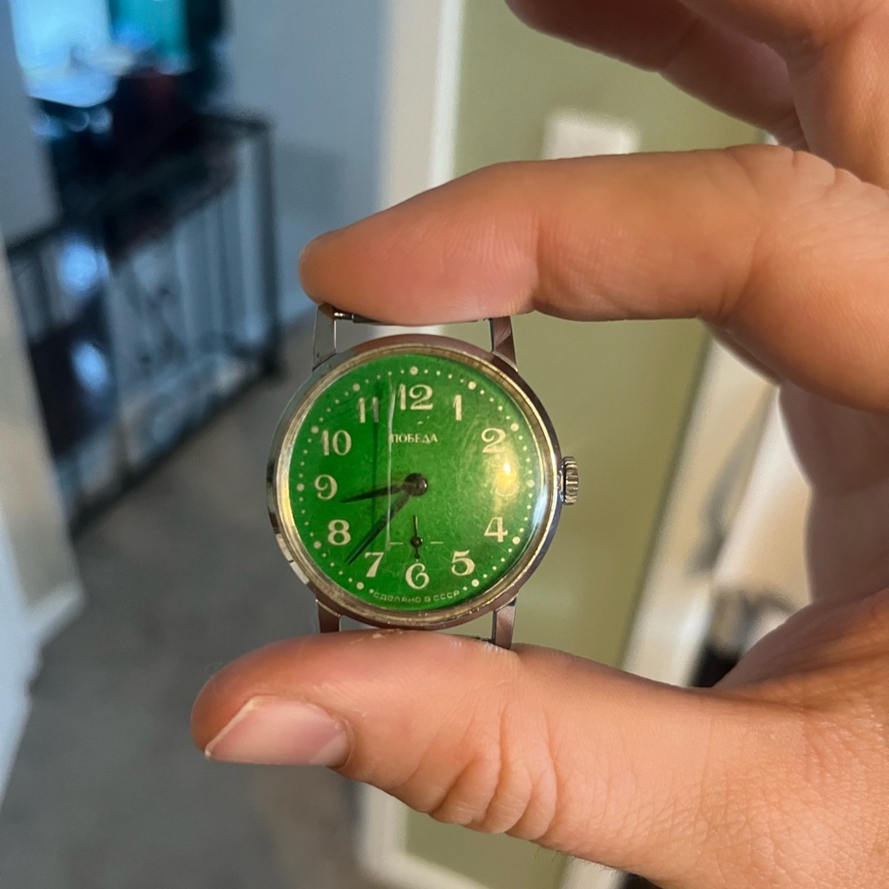 Pobeda Vintage USSR Watch